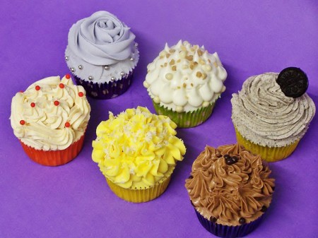Cupcakes variados.